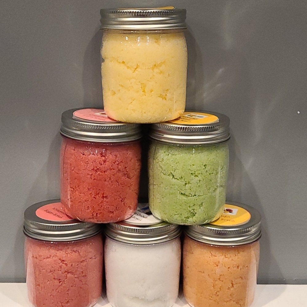 Handmade SUGAR SCRUBS 8oz